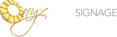 Onyx Golf Signage